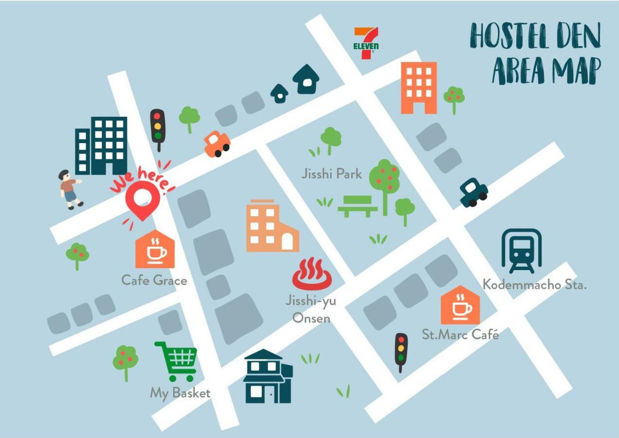 Hostel Den Tokyo Dış mekan fotoğraf
